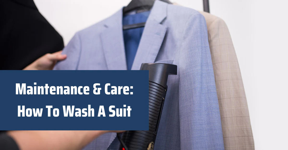 How to clean and maintain a wool suit?