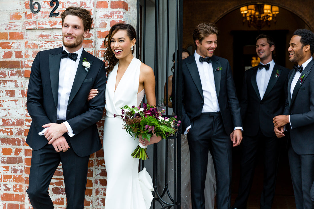 What's the difference between a traditional tuxedo and a designer tuxedo?