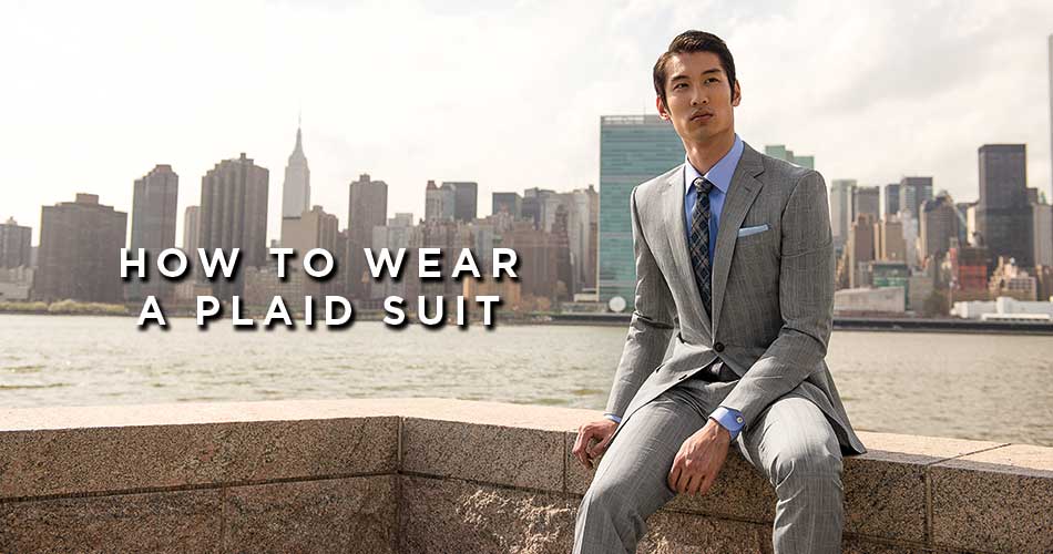 Can I wear a plaid suit to a wedding?