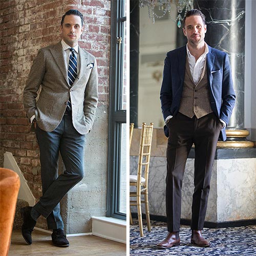 Tips for pairing a houndstooth suit with the right shoes?