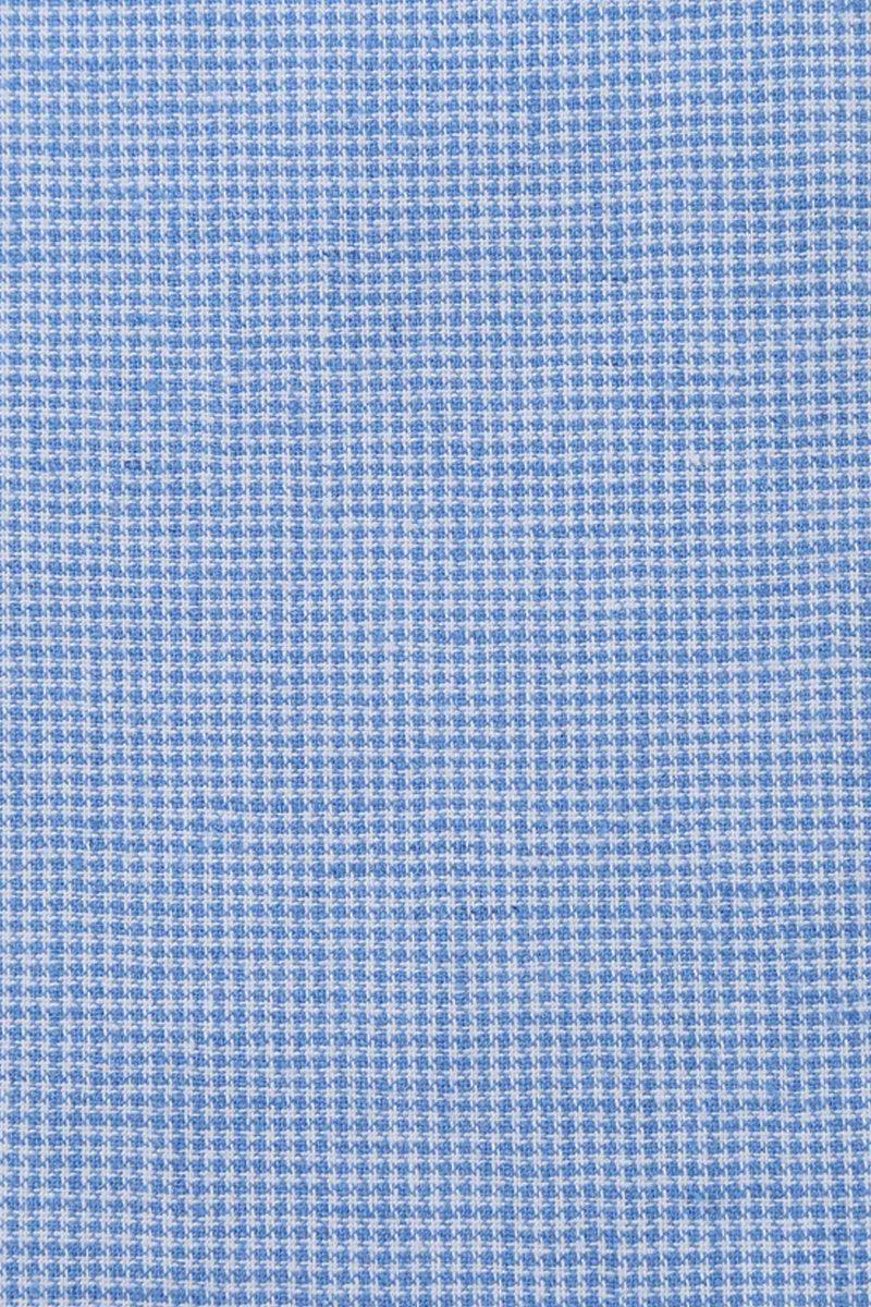 Collection

Renoir Sky Blue Houndstooth Linen-Cotton Blazer: Classic 2-Button Sport Coat - Elegant Mensattire