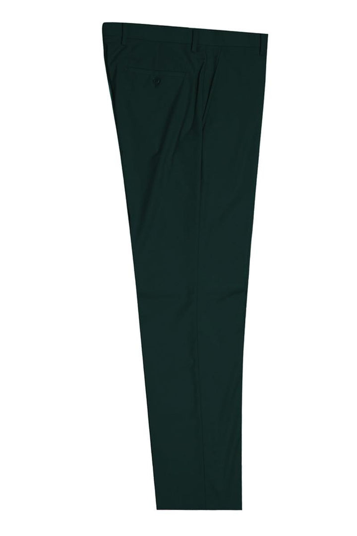 Men's Hunter Green Refined One-Button Shawl Lapel Tuxedo by Stacy Adams - Elegant Mensattire