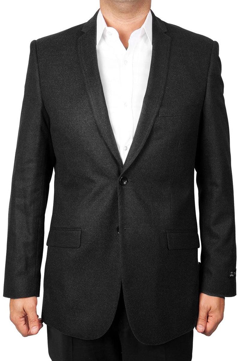 Tazio Men's Modern Fit Blazer Dark Olive Green 2 Btn - Elegant Mensattire